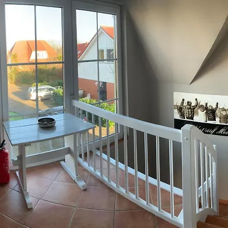 Apartmán Ferienwohnung Wassermann, Dachgeschoss Uber 2 Etagen Mit Balkon *